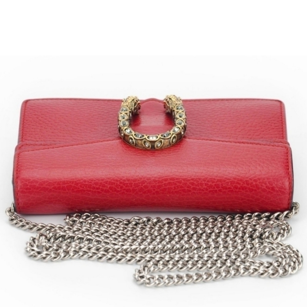 Authentic Gucci Dionysus Dark Red Super Mini Bag Shoulder - Picture 6 of 11